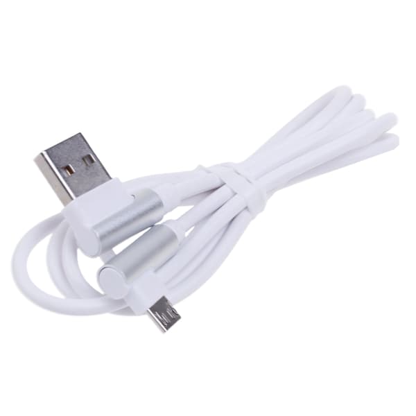 0,3/1m 90 grader Micro USB Datakabel Snabbladdningskabel Effektiv kabeldata