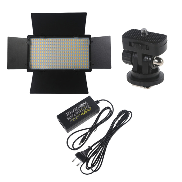 LED-videolys 40W 3200-5600K-montering, genopladeligt fotograferingslyspanel Fyldlampe Makrofotografering og videooptagelse