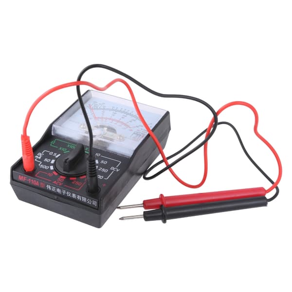 Mini MF-110A Elektrisk AC/for DC OHM Voltmeter Amperemeter Multimeter Meter Multi Tester