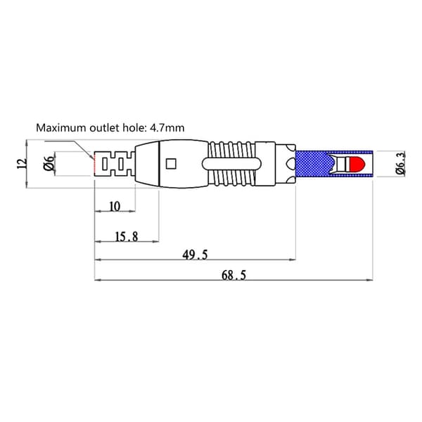 Elektrisk test jumper ledning til multimeter banan til banan testledninger kabel