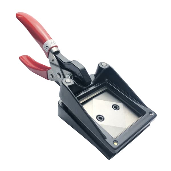 Profesjonell 50x50mm bildekutter inkludert herdet stålblad for myknet