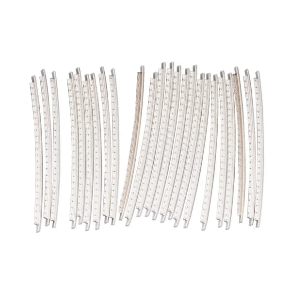Gitarrbandtråd i rostfritt stål, set 2,9 mm 24 greppbrädsband, hållbart