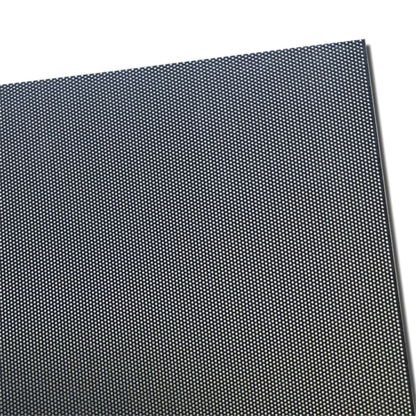 PC-chassi Dammfilter Magnetisk PVC Nätskydd Cover Dammfilter Antidammnät Black