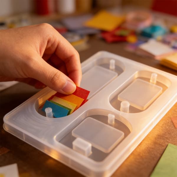 Rivtåliga silikonformar Flytande sand Handgjord form Silikontextur