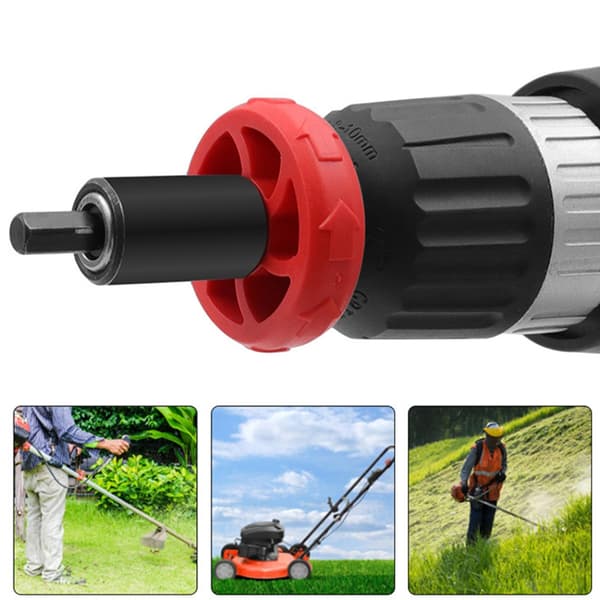 Plæneklipper Starter Borebit Adapter Nem Montering Rustfri Konstruktion