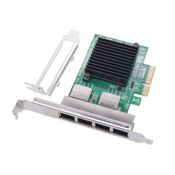 2/4 porter PCIE 4X Gigabit Ethernet nettverkskortserver 1000 Mbps for stasjonær PC