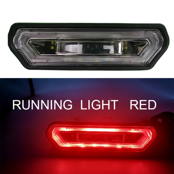 Auto Third High Level LED-baklucka bromsljus för 1,75"-2" UTV 1000 800 900 Bil 3:e stoppljusbyte Red