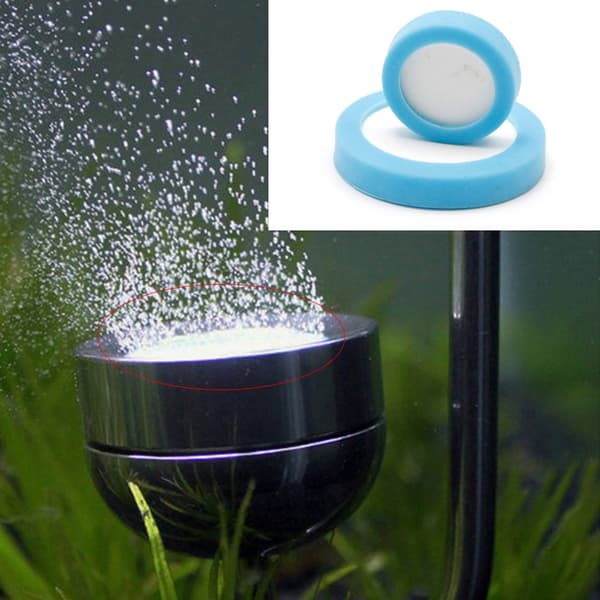 Udskiftningsdiffuserskiver til akvarium CO2-diffuser i rustfrit stål Holdbar
