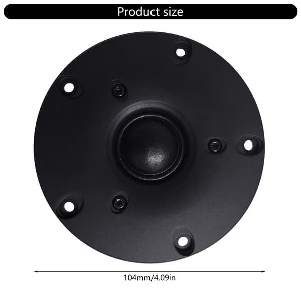 Extern Magnetisk Hifi 4-tums Högtalare Diskantpanel Premiumljud