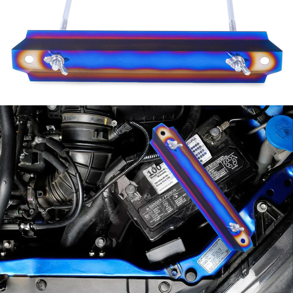Aluminium bilbatteri Fäst fäste Hållare Batterifäste för de flesta för C  Color Blue b214 | Color Blue | 0.17 | Fyndiq