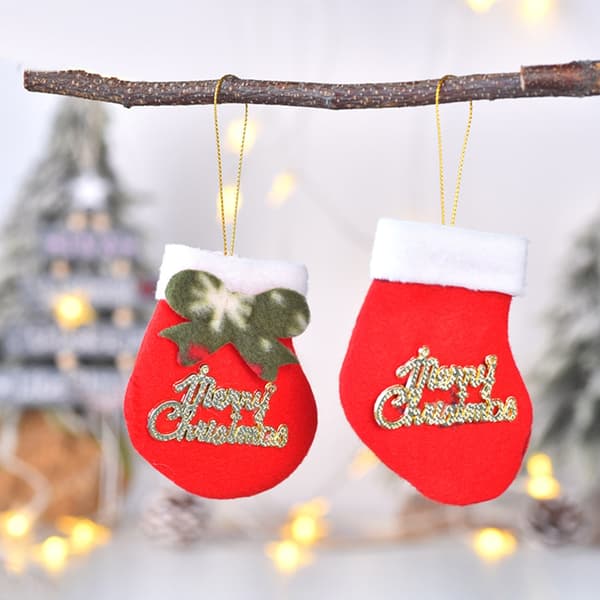 Mini Julstrumpor 16st/set Träd Barnens Dag Festgåva