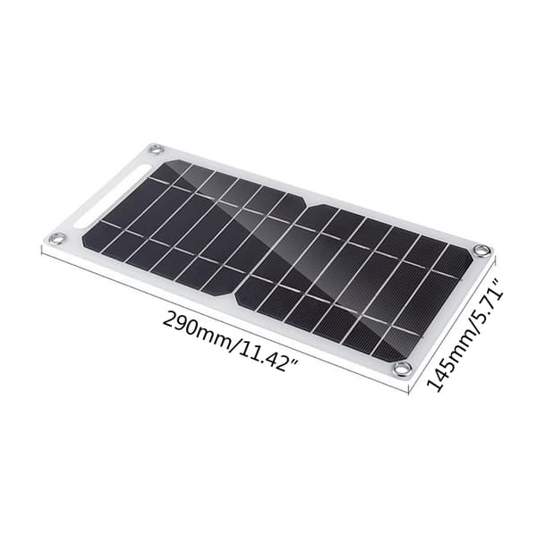 10W solpanel för övervakningskamera utomhus, solpanel, strömladdare
