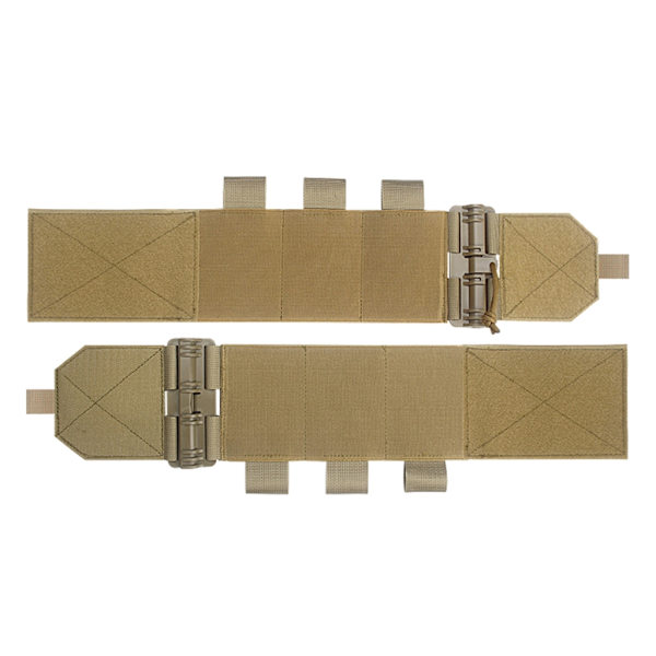Molle väst sidobälte Cummerbund Quick Release Spänne Set Quick Disconnect Cummerbund Adaptrar för utomhusaktiviteter