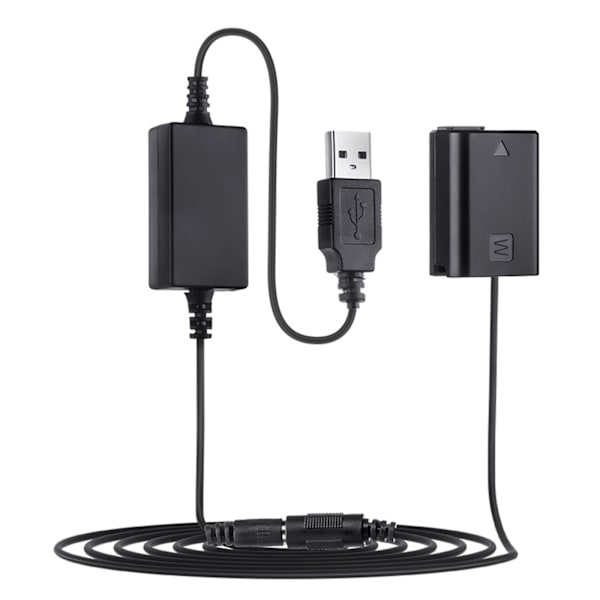 USB -FW50 AC-PW20 DC-liittimelle, tyhjä akkukamera Power 7 a7 a7S a7II a7R A3000 A5000 A6000 NEX5 NEX3 NEX
