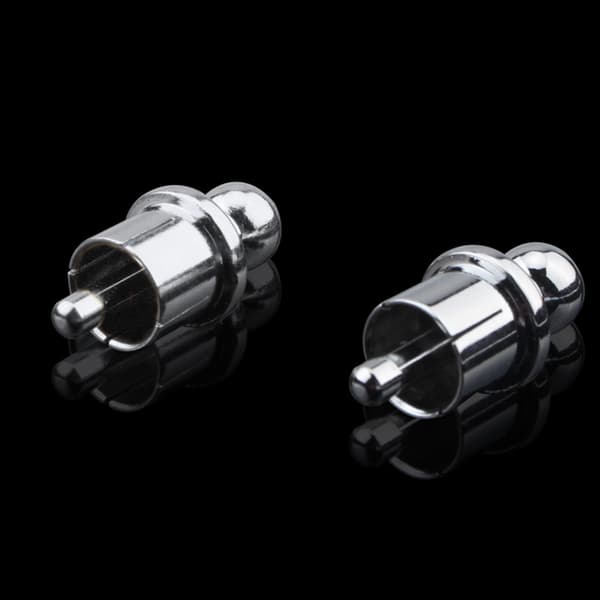 Phono-kontakt RCA Skjerming Jack Socket Beskyttelsesdeksler Reservedeler