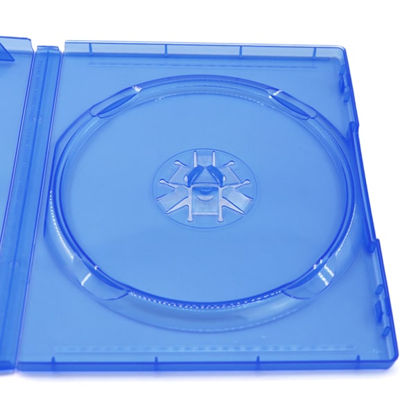 Blå CD Single Double Discs Lagringsfäste Hållare för PS5 Games Cover för Case Discs Förvaringstillbehör