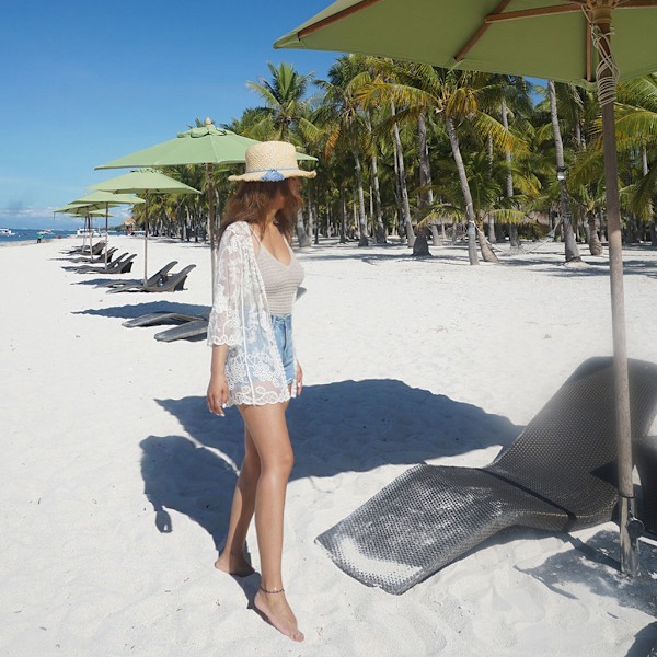 Kvinners sommer casual gjennomsiktig blonder åpen foran strand kimono cover up White