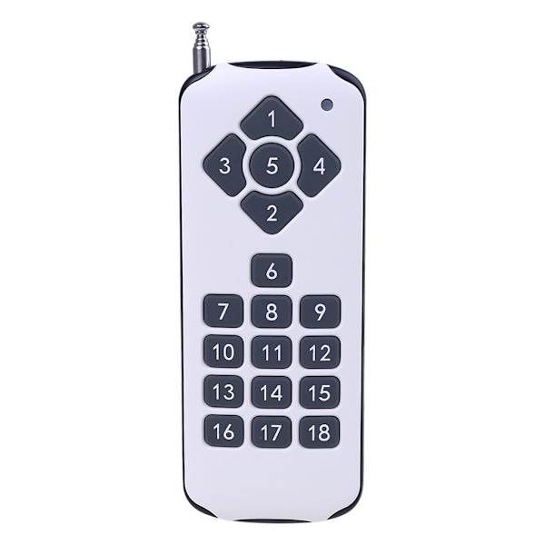 18CH Channel RF ASK Fjärrkontroll 433MHz 18 Keys High Power Trådlös sändare för Switch Dörrlås Alarm