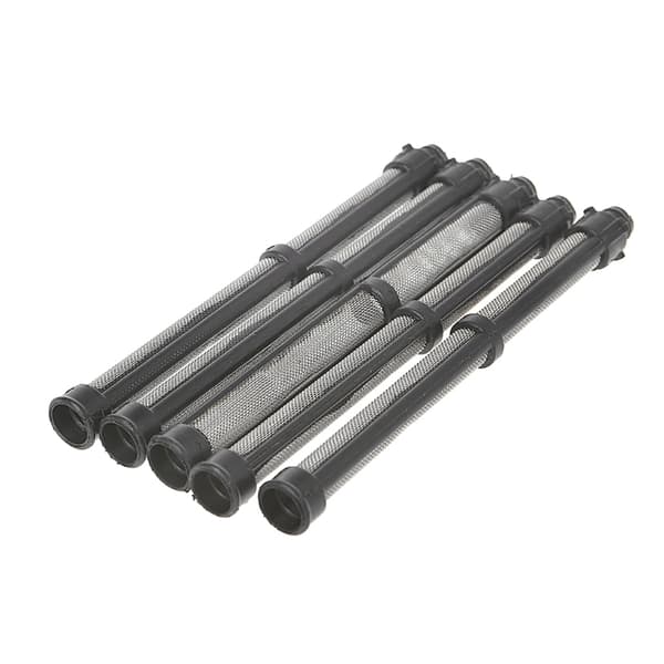 5 Styck Svart 60 Mesh Airless Pump Filter För Airless Spray Gun Replacement Tools