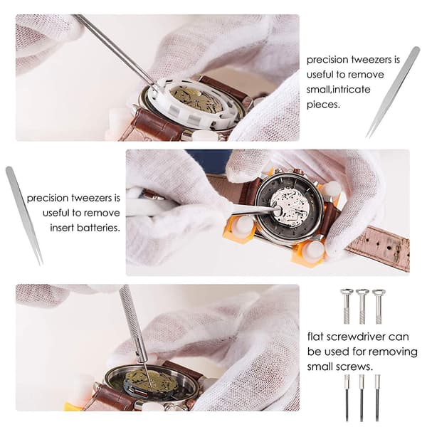 Kellon pariston vaihtotyökalusarja Kellon korjaustyökalusarja