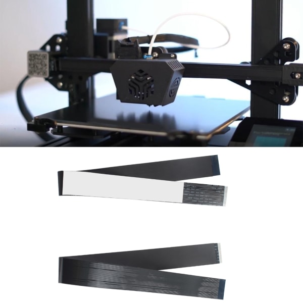 24-stifts FPC-band Flexibelt platt kabelkontrollkort 3D-skrivare utbyte tillbehör Kontakt för X2 3D-skrivare