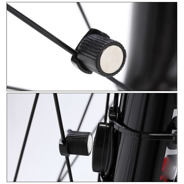 2 stk. Computer Hastighedssensor Eger Magneter Cykel Speedometre Eger Magneter