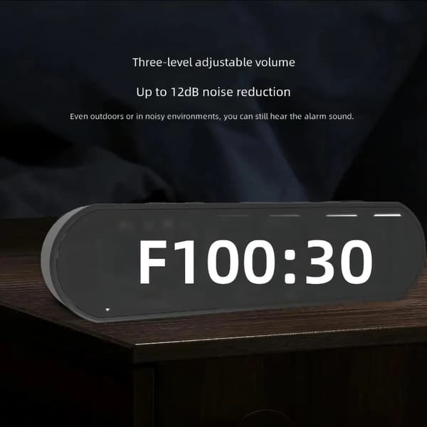 Hem Stoppur Nedräkning/Upp, Tränings Timer Intervallklocka, LED Intervalltimer
