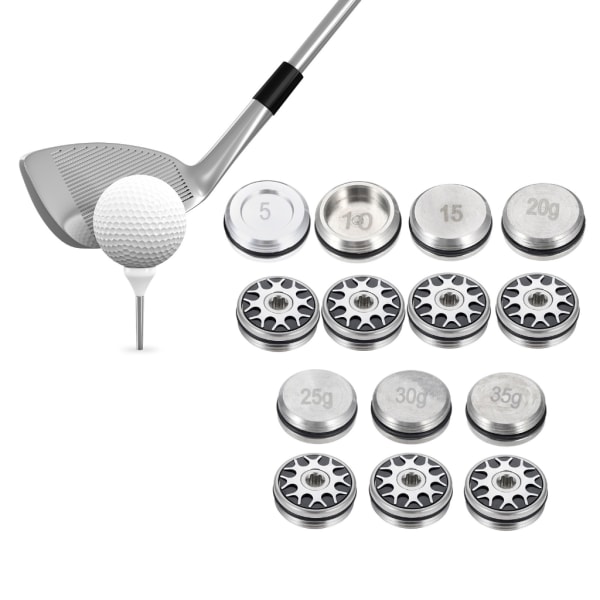 2st golfputtervikter tillgängliga för Odyssey Stroke Lab-putterklubbhuvud Black - 25 grams