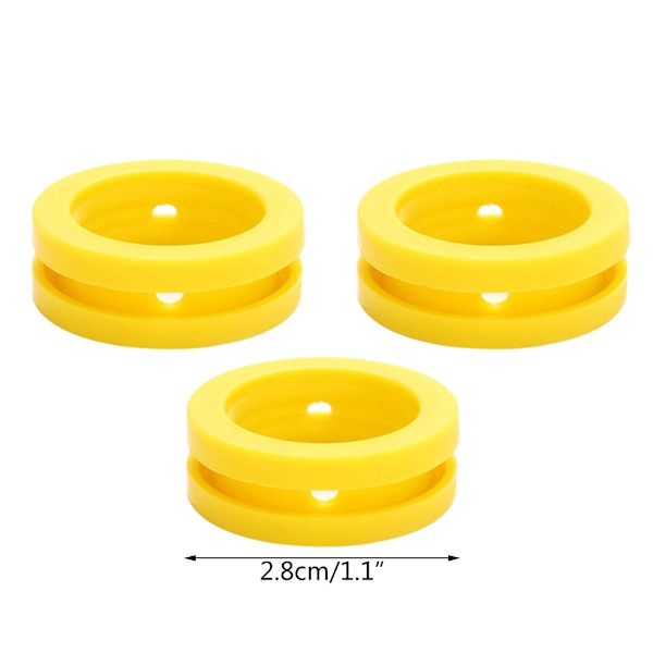 Slitstarka gummipackningar Set Mångsidiga tätningspackningar Essential tätningar Set 3/6 st Hållbar för sprudlande vatten dispenser null - 3 pack