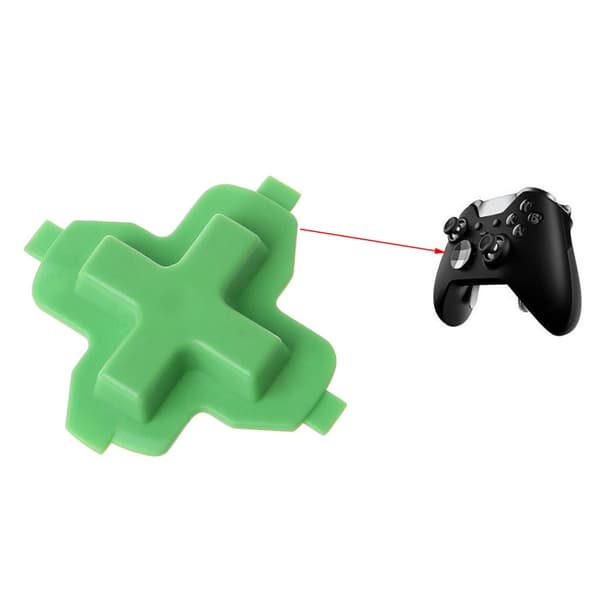 Controller Grøn Dpad Forbedr Din Spiloplevelse D-Pad Præcise Pads