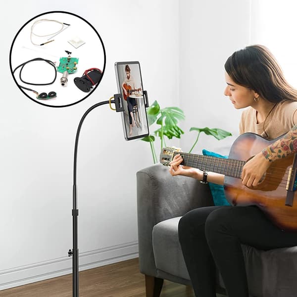 Gitardel Piezo Pickup Gitar Pickup Forsteker Gitardel Tilbehør
