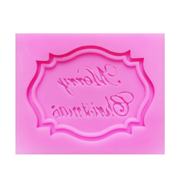 Suklaamuotit Mould Fondanttimuotit Molds Molds Hyvää Joulua Kirjaimet Muotoilu Joulufestivaaliin