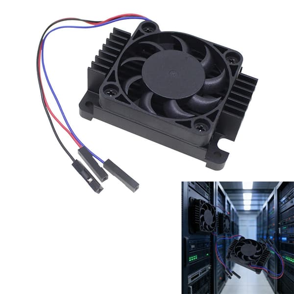 CPU-køleventilator køleplade varmeafledning køleventilator radiatorer til CM4
