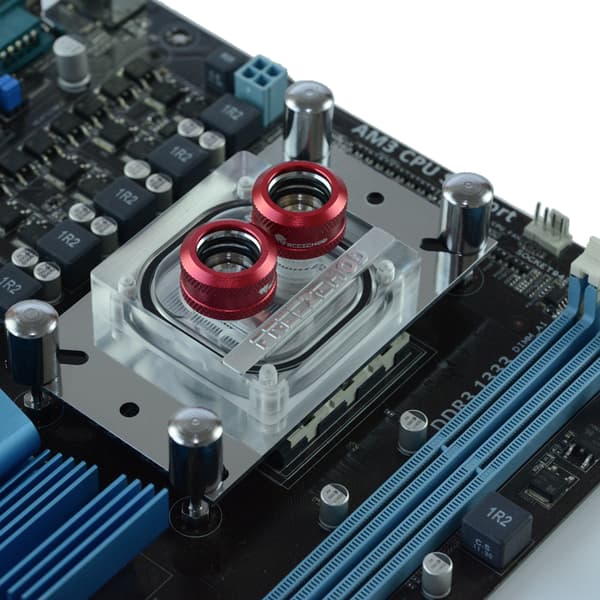PC CPU Vandkøler Transparent Cover Køleblok Til AMD til Intel Computer