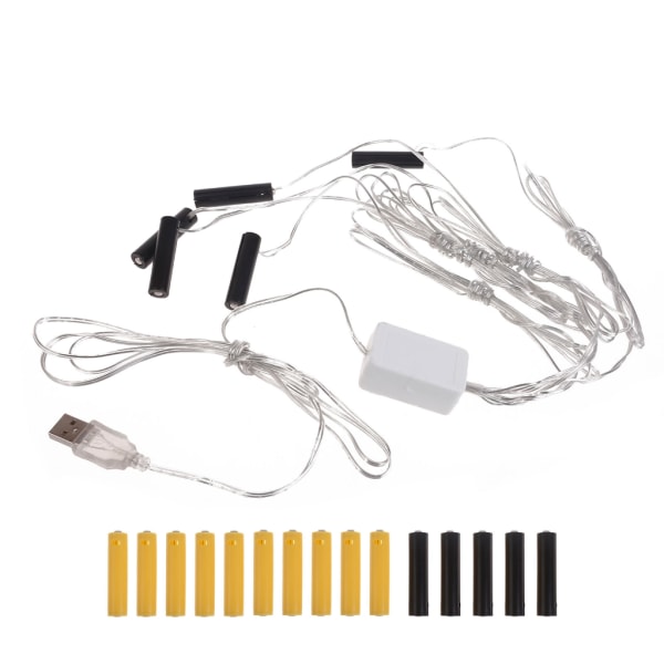 1 set USB AAA -pariston poistosarjan vaihto 4,5 V ja 3 V AAA -paristoille