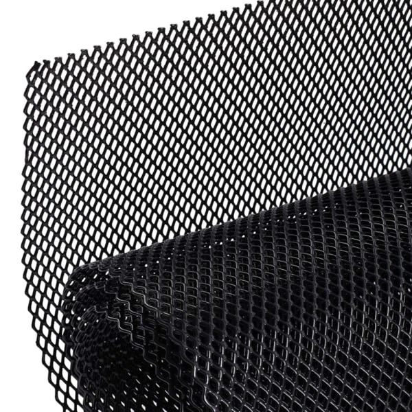 Mesh Universal aluminiumlegering Bilracergrill Nätventilavstämning Hållbar mesh för stötfångare