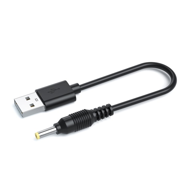 USB DC-ladeledning USB-A hann til DC 3,5 mm x 1,35 mm 5V adapter for LED Strip-lys Flashlig Radiatorer Vifter Klokker