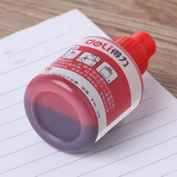 Dip Pen Bläckflaska 3 Färger Reservoarpenna Kalligrafi Penna Tillgänglig för studenter Red