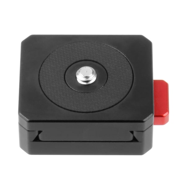 V Port Batterifäste Adapter Bärbar Quick Release Plate QR-kort med skiftnyckel för stativ DSLR kamerastabilisator