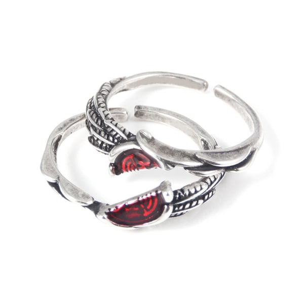2x Tunna Stapelbara Charm Ringar Vänskap Boho Minimalistisk Delikat Smycken Parning Mynt Finger Ring Cosplay Ring för kvinnor