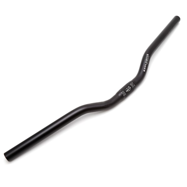 25,4 mm 60 cm styreforhøyning for terrengsykkel landeveissykkel sykkel aluminiumlegeringsstyre Black