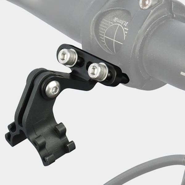 Cykelhållare för ficklampa i aluminiumlegering, adapter för montering av cykelstrålkastare KMR005D