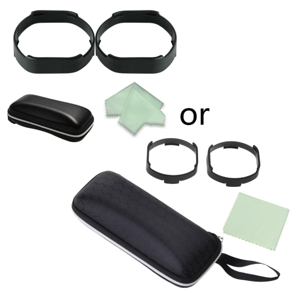 Virtual Reality Glasögon Ringar Spacer Lins Anti-Scratch Ringar för PS VR2 Glasögon Myopia Glasögon Båge Lätt Båge