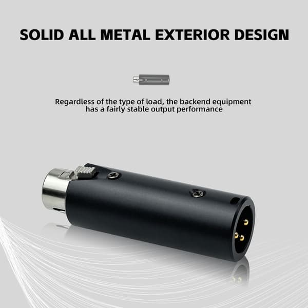 Inline Mikrofonförförstärkare för Dynamiska Mikrofoner Booster Metall Exteriör
