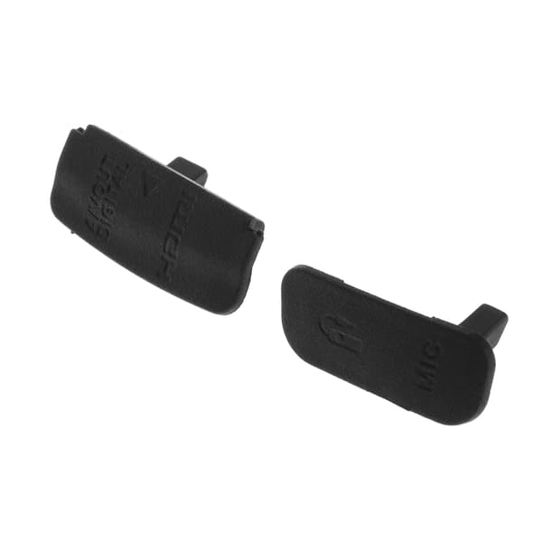 Interface USB AV OUT HDMI-kompatibel MIC Gummi Dør Bunddæksel Til 600D