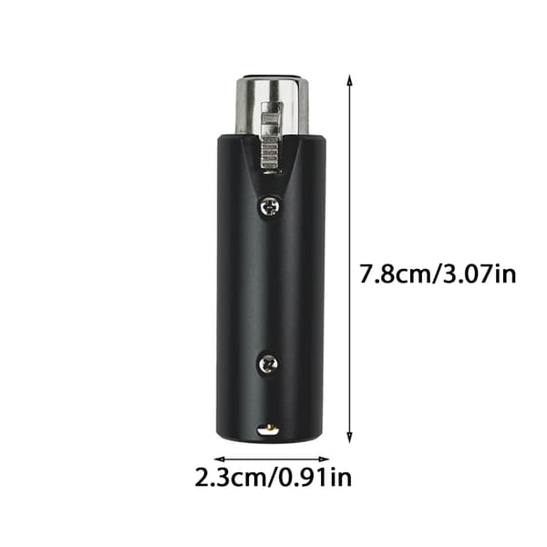 Inline Mikrofonförförstärkare för Dynamiska Mikrofoner Booster Metall Exteriör