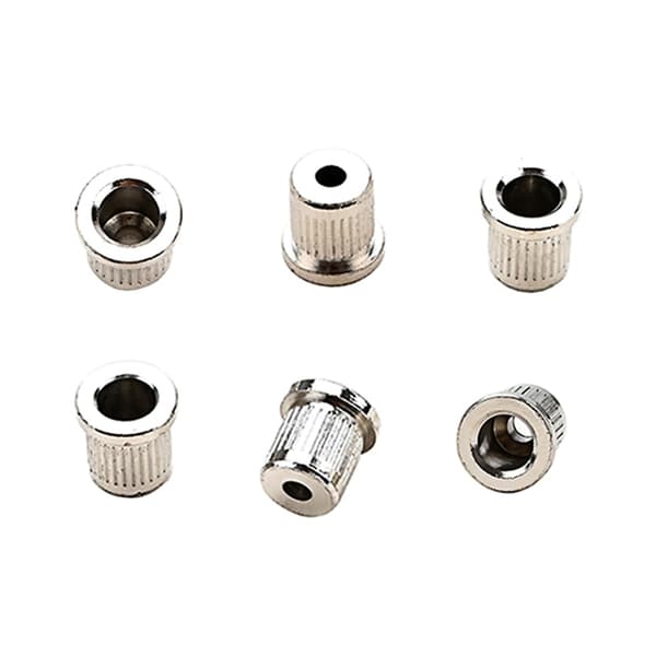 6 Stk Guitar Ferrules Through Body Ferrules Elektrisk Guitar Reservedele