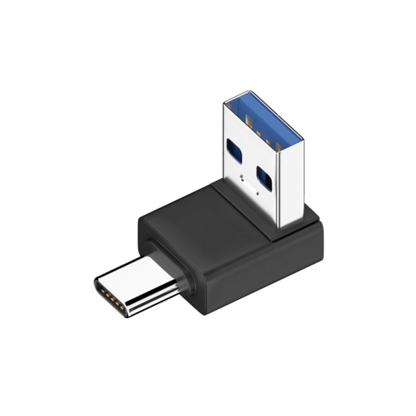 USB C hane till USB3.1 hane Adapter Charge Converter för snabbare laddning och upp till 10 Gbps dataöverföringshastighet null - E