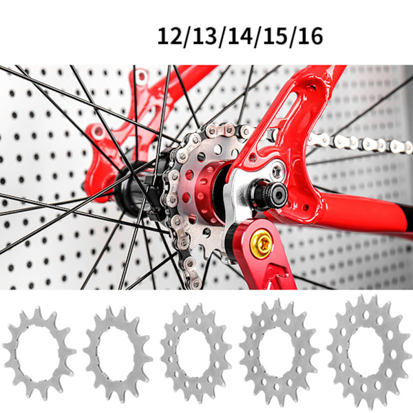 Muunnossarjat Fixie-pyörälle, yksivaihteinen Shimano-adapterille 15T