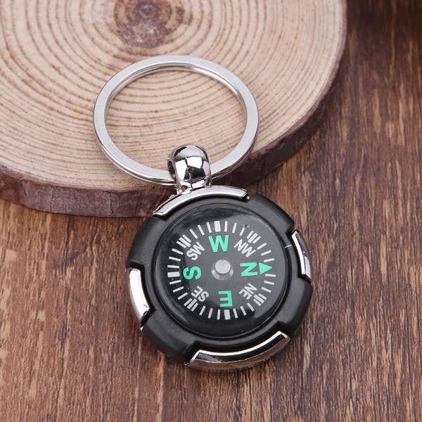Mini watch Knapp Kompass Paracord Armband Survival Mini Pocket Compass